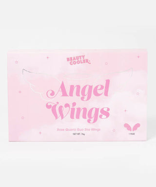 ANGEL WINGS ROSE QUARTZ GUA SHA