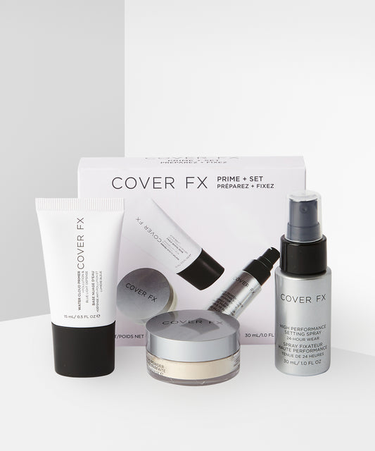 COVER FX Prime + Set Complexion Kit mini