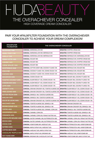 The Overachiever conceal and contour