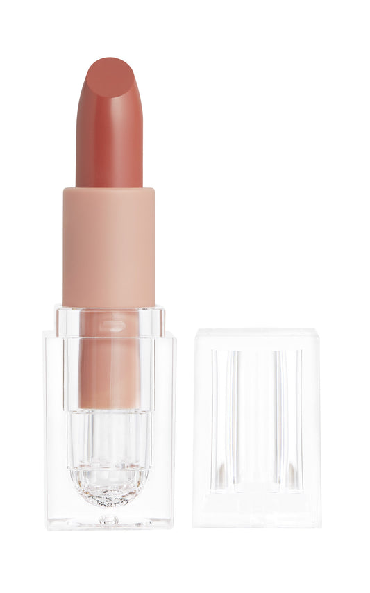 NUDE CRÈME LIPSTICKS

- Nude 5: Mid-tone rosy nude