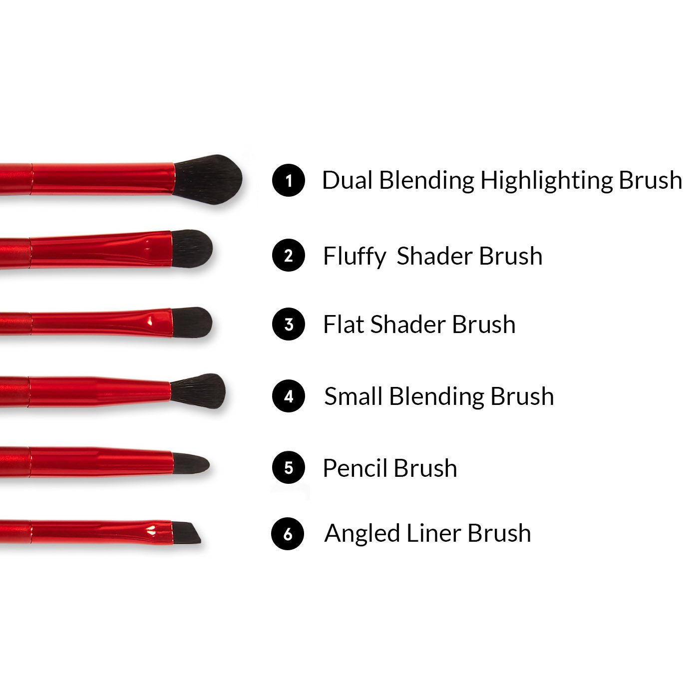 Killer Queen

6 Piece Eye Brush Set