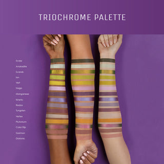 Triochrome eyeshadow palette