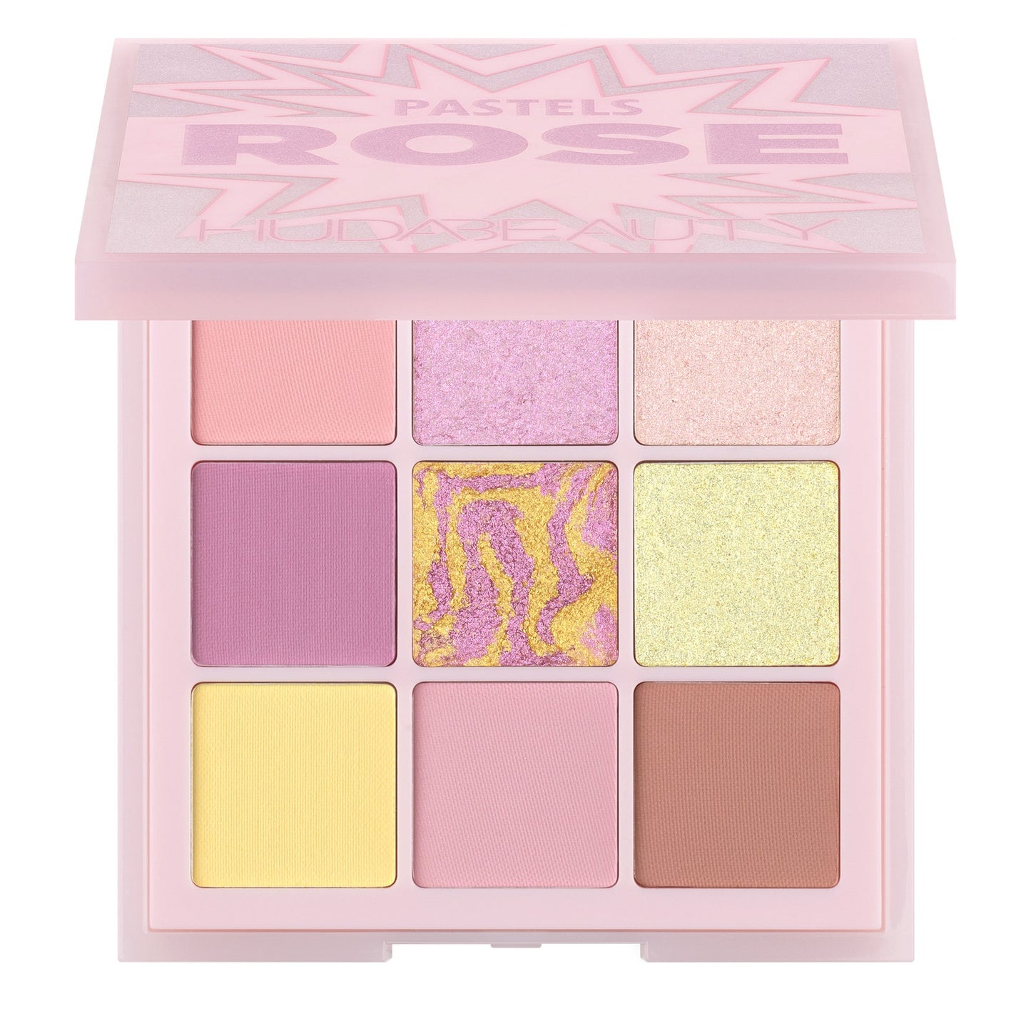 Pastel rose eyeshadow palette