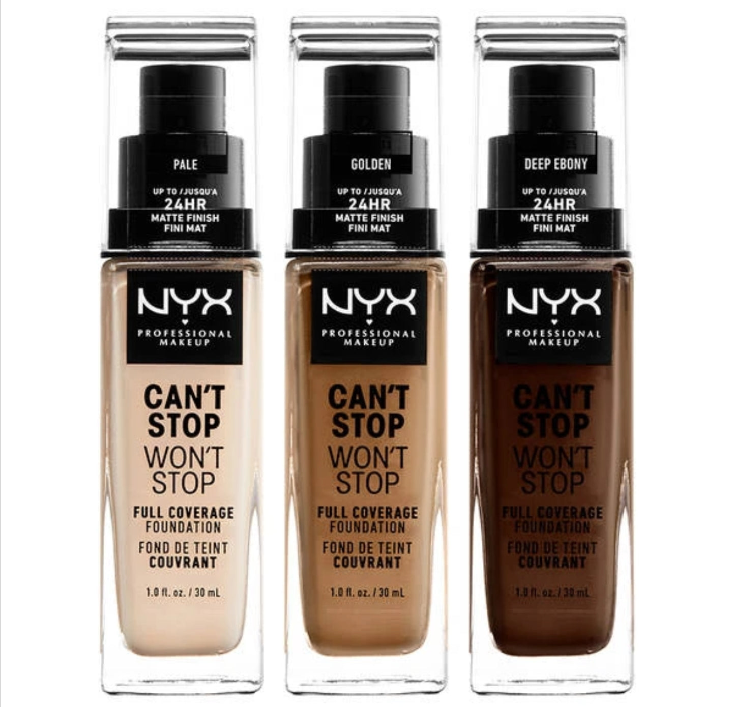 NYX Professional Makeup Can't Stop Won't Stop Full Coverage Foundation