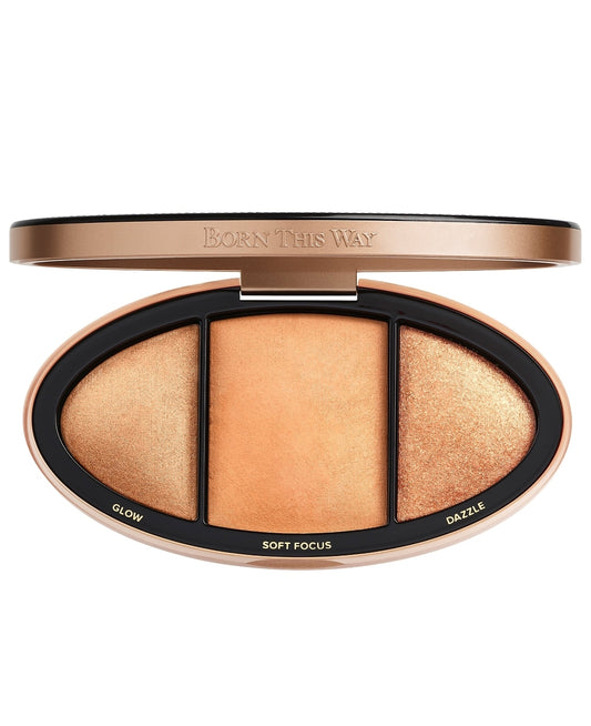 Turn up the light Face palette For bronze and highlight-Tan