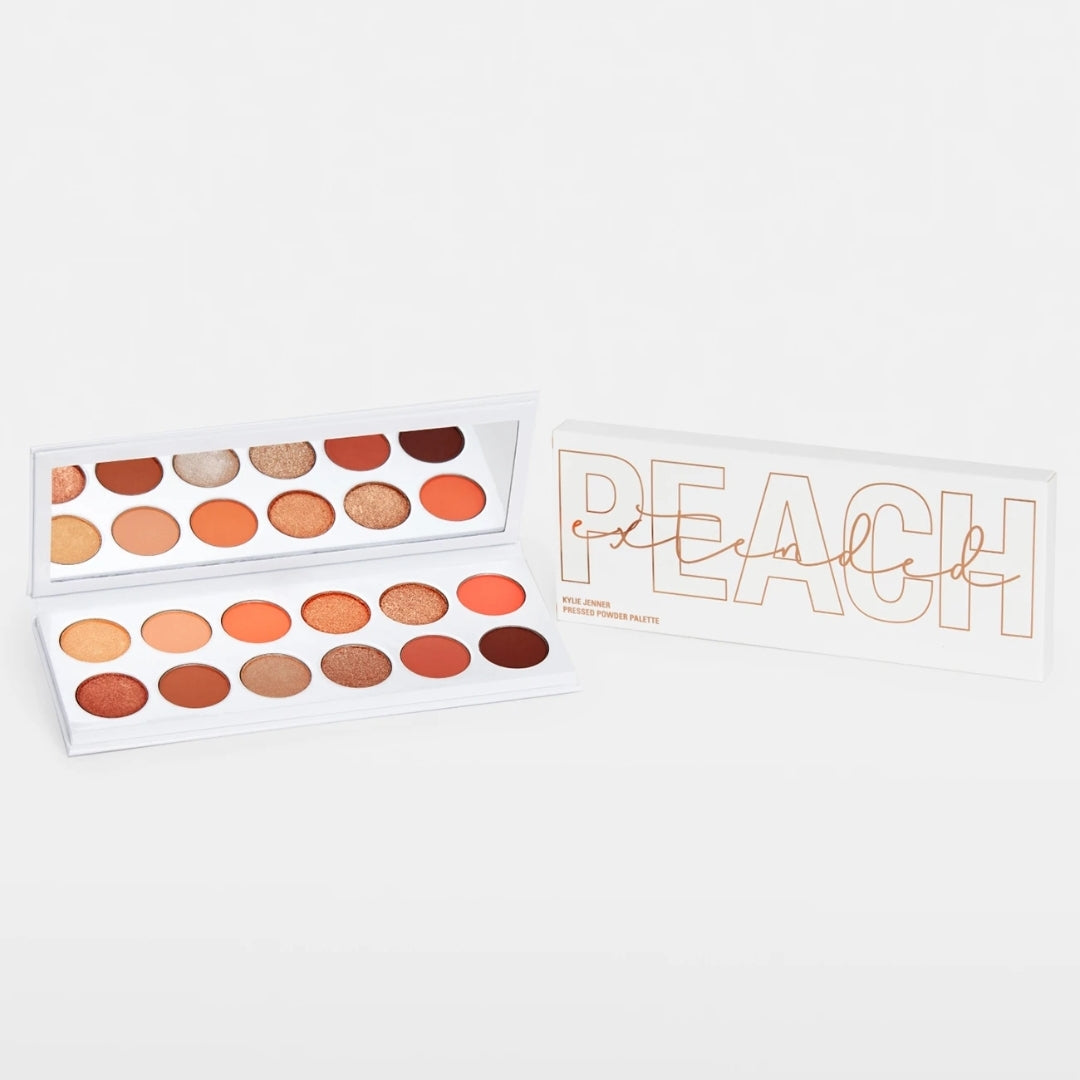 The peach extended eyeshadow palette *