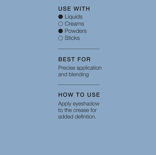 Pro crease brush #24