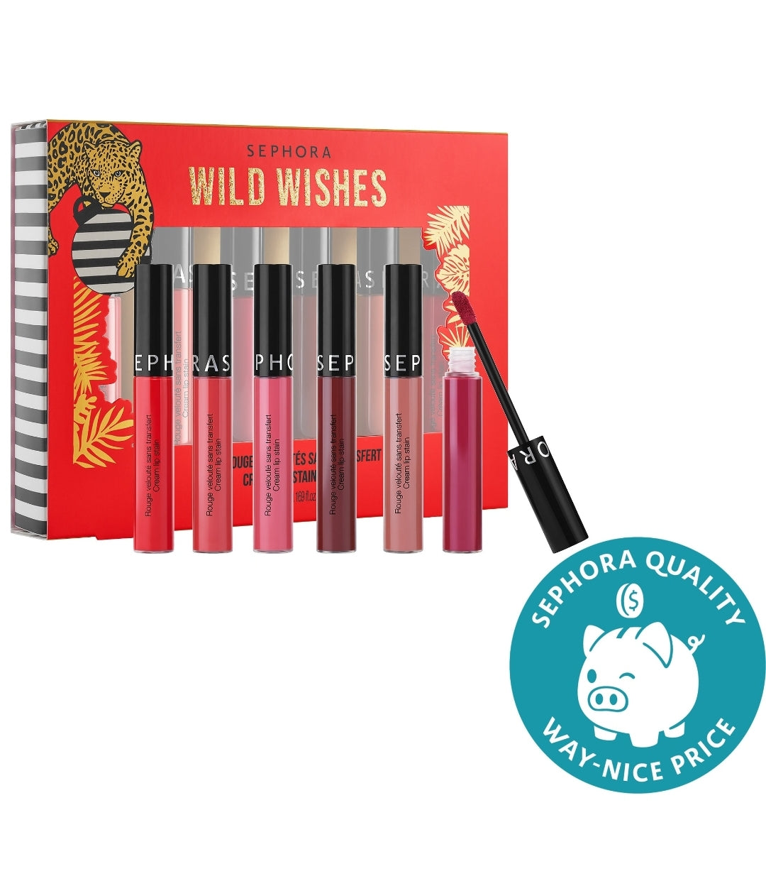 Wild wishes cream lip stain set