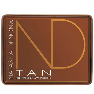 Tan bronze cheek face glow palette