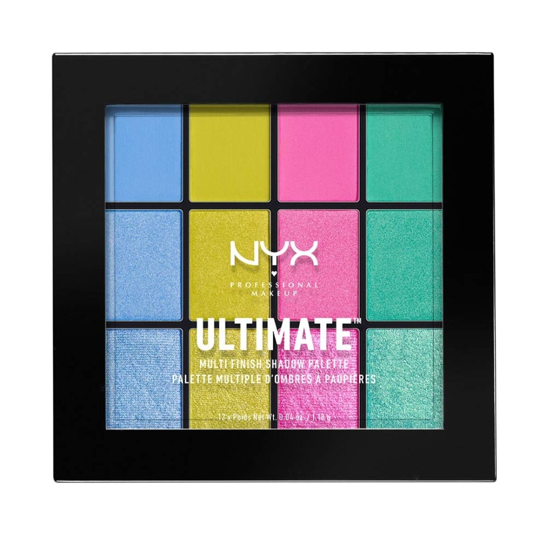 Ultimate Multi-Finish Shadow Palette, Eyeshadow Palette, Electric