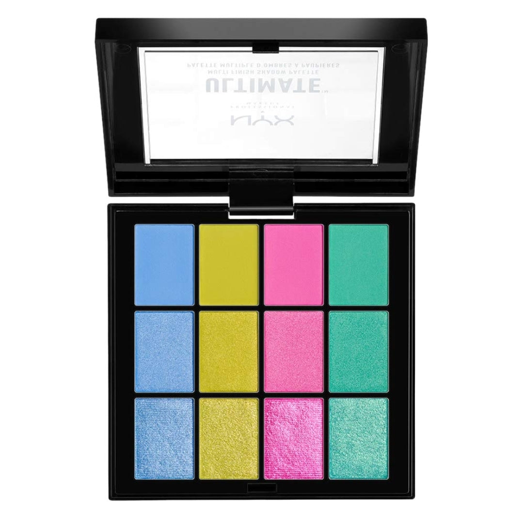 Ultimate Multi-Finish Shadow Palette, Eyeshadow Palette, Electric