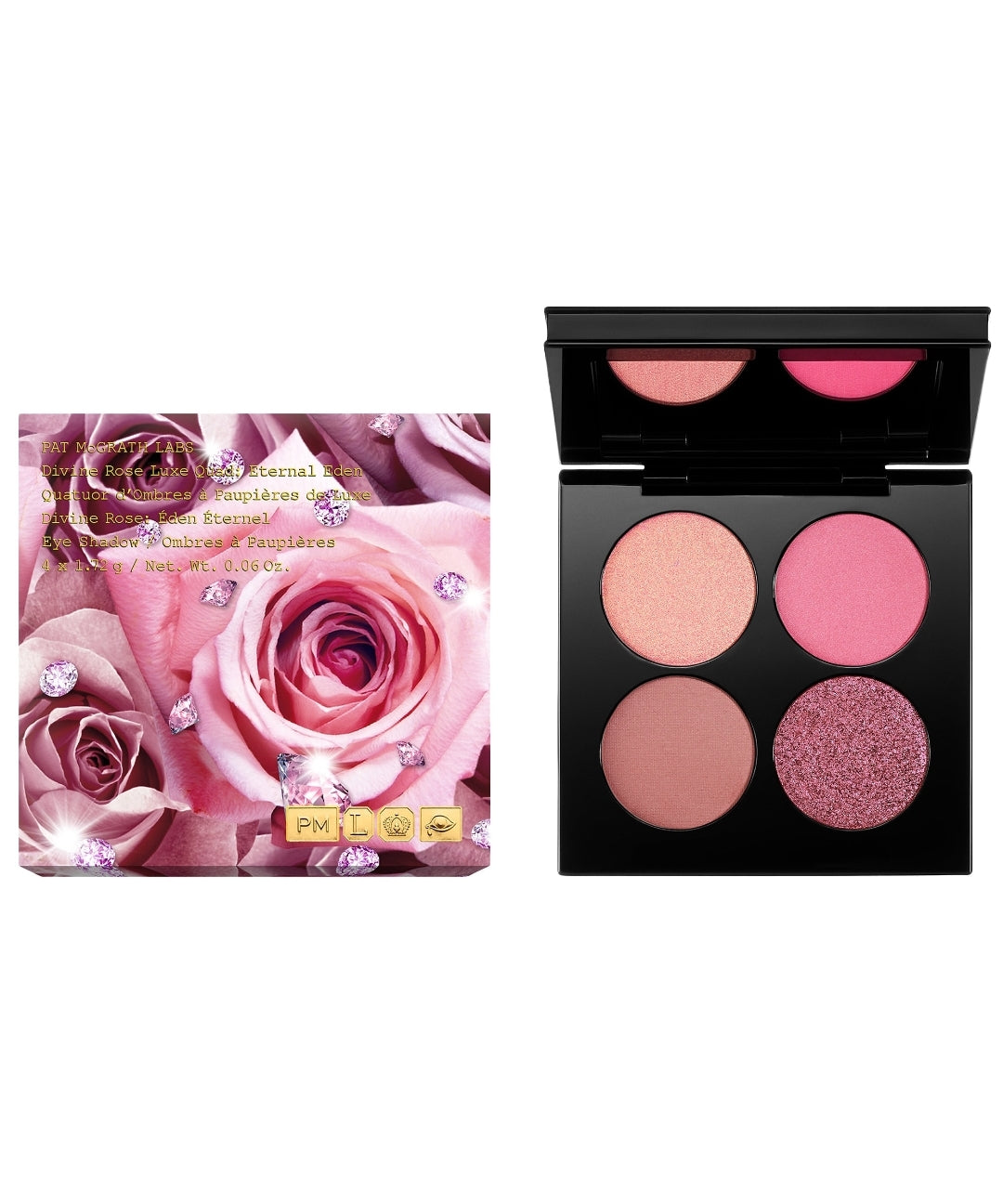 Divine Rose Luxe Eyeshadow Palette: Eternal Eden - Divine Rose II Collection