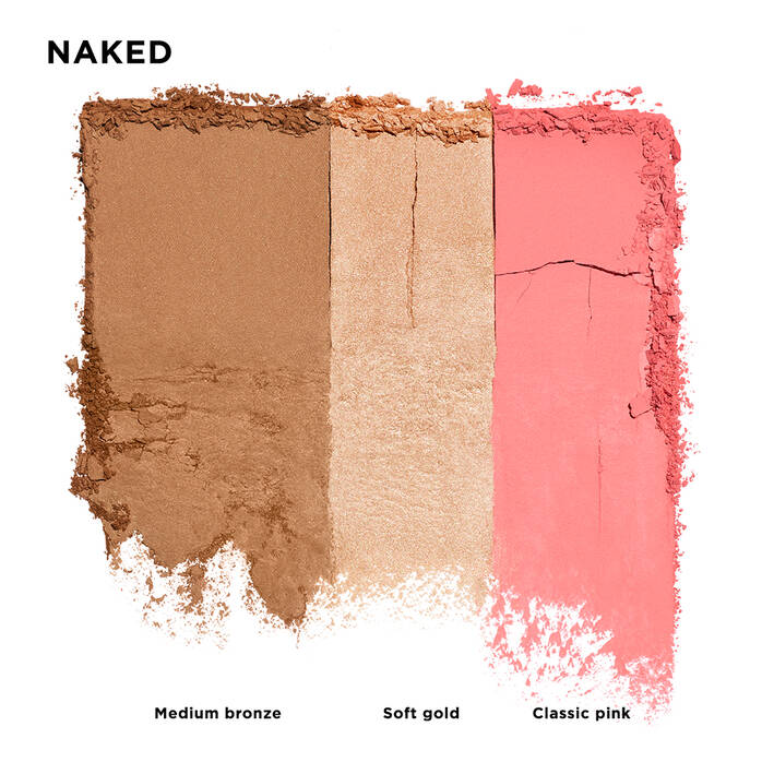 STAY NAKED THREESOME BRONZER, HIGHLIGHTER, BLUSH - Naked