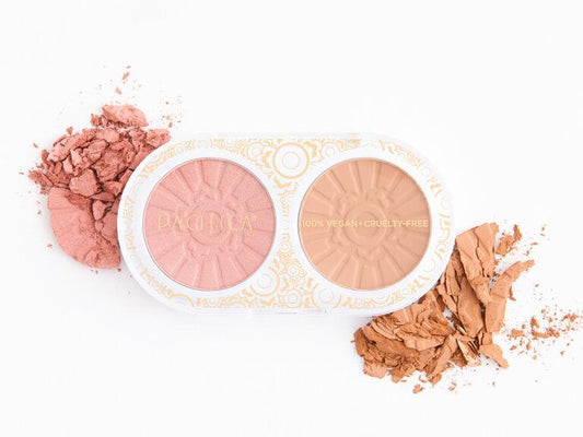 Blush and bronzer duo