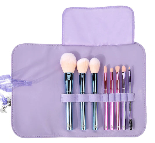 BH COSMETICS X IGGY AZALEA THE TOTAL PACKAGE 8 PIECE FACE & EYE BRUSH SET