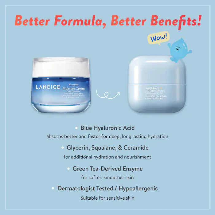 Water Bank Blue Hyaluronic Cream Moisturizer