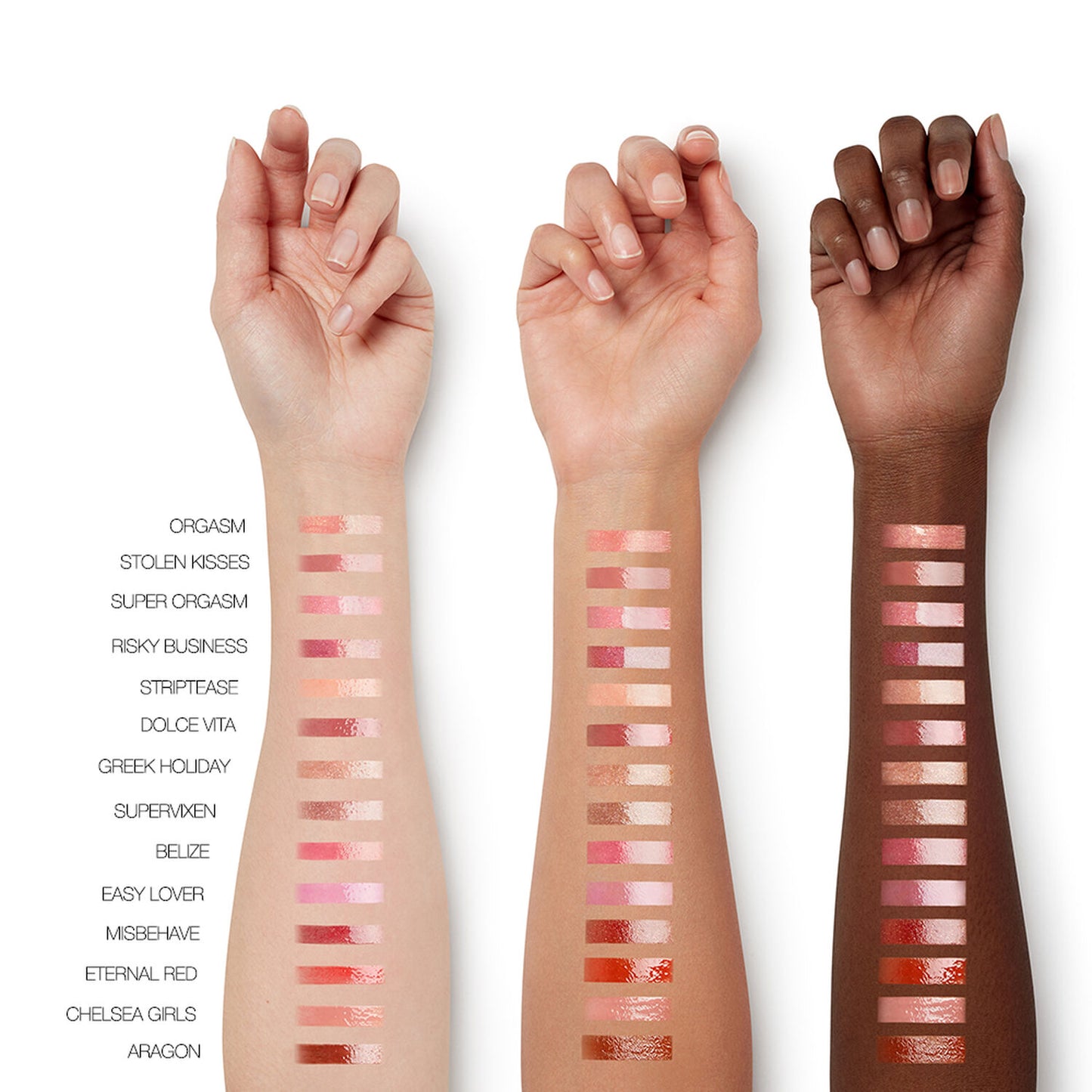 LIP GLOSS - ARAGON- red chestnut