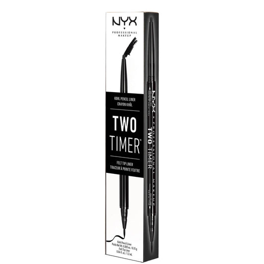 TWO TIMER DUAL ENDED EYELINER