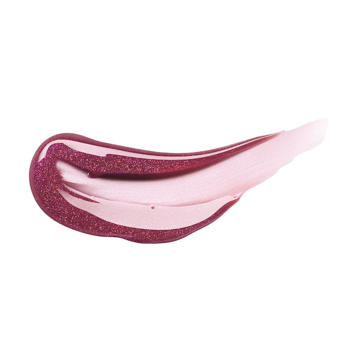 Lip Injection Power Plumping Hydrating Lip Gloss-Hot Love - deep mauve w sparkle