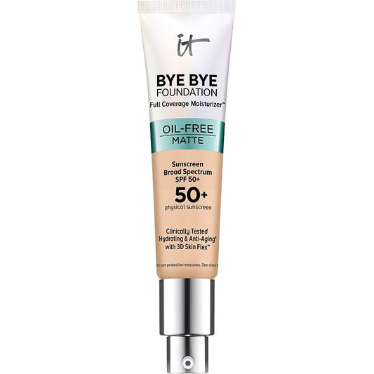 Bye Bye Foundation Oil-Free Matte Full Coverage Moisturizer™ with SPF 50+ - LIGHT