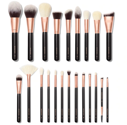 STROKE OF LUXE 18-PIECE ROSE GOLD BRUSH SET