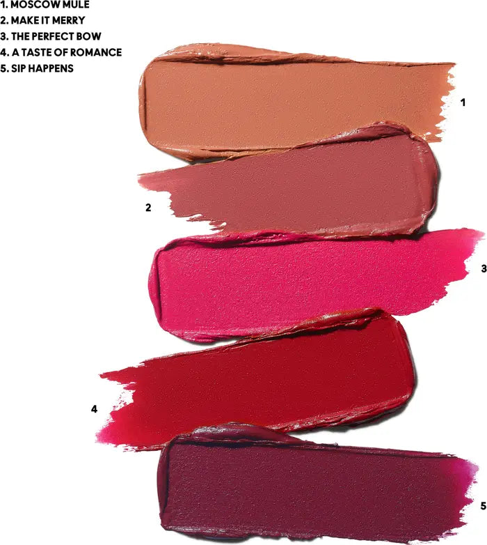 A taste of matte lipstick x 5 (175$ value)