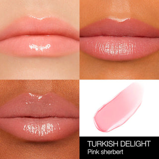 Afterglow Lip Shine Gloss-Turkish Delight - pink sherbert