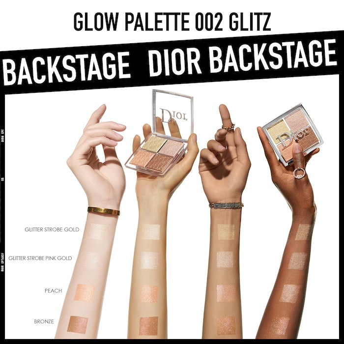 BACKSTAGE Glow Face Palette-002 Glitz