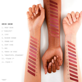 MatteTrance™ Lipstick-FemmeBot : midtone blue pink