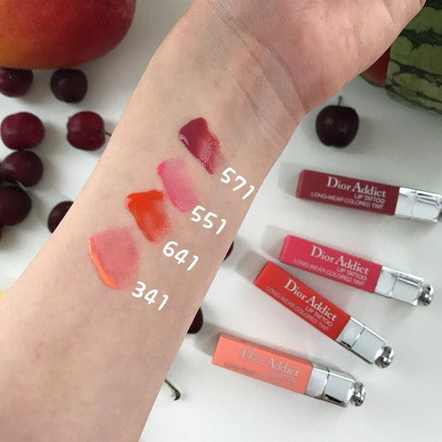 Dior 551 lip tattoo sale