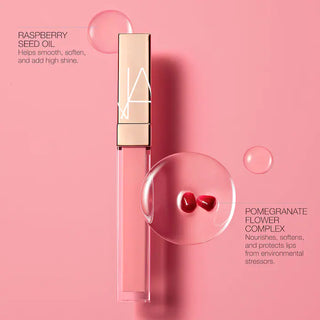 Afterglow Lip Shine Gloss-Turkish Delight - pink sherbert