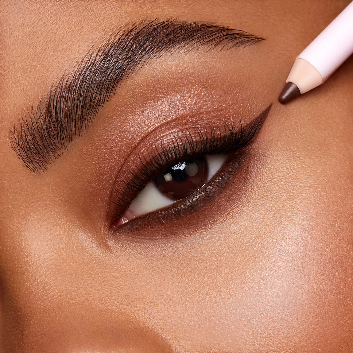 MATTE BROWN GEL EYELINER PENCIL-EXTRA CREAMY + VIBRANT COLOR