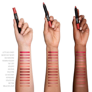 Velvet Matte Lipstick Pencil: Bahama - pink brown