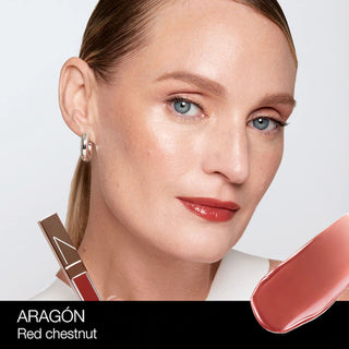 Afterglow Lip Shine Gloss-Aragon - red chestnut