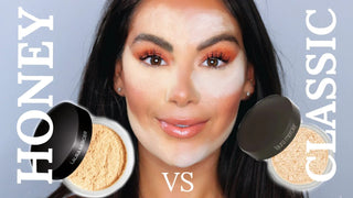 Translucent loose setting powder - Honey