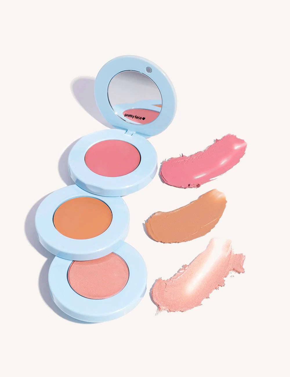 Alleyoop Stack The Odds Compact Palette - Blush, Contour & Highlight in Sassy Pants