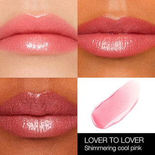 Afterglow Lip Shine Gloss-Lover To Lover - shimmering cool pink