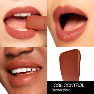 Air Matte Liquid Lipstick-Lose Control - brown pink