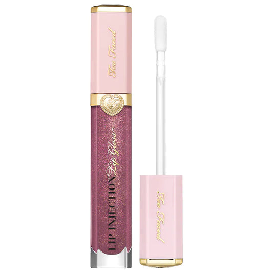 Lip Injection Power Plumping Lip Gloss-Paid Off - mauve w sparkle