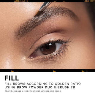 Brush 7B Precision Brow Brush for Powders