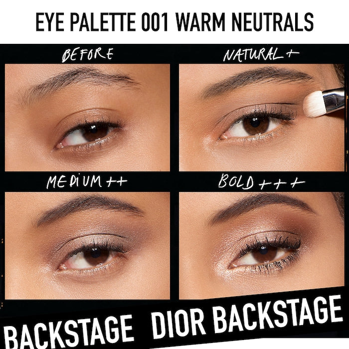 BACKSTAGE Eyeshadow Palette-Warm Neutrals