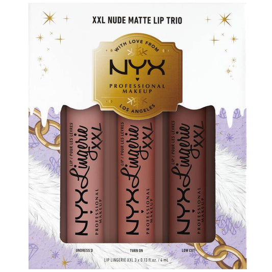 LIP LINGERIE XXL NUDE TRIO ( Full size )