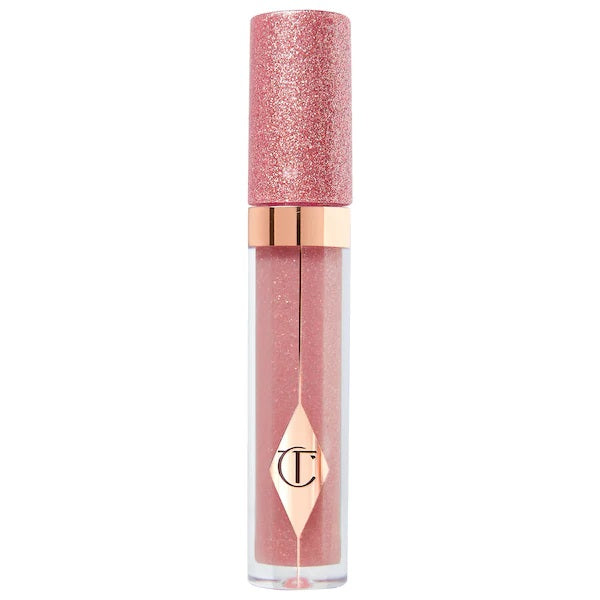 Jewel Lip Gloss-Rose Jewel - rose-pink with a gold sparkle