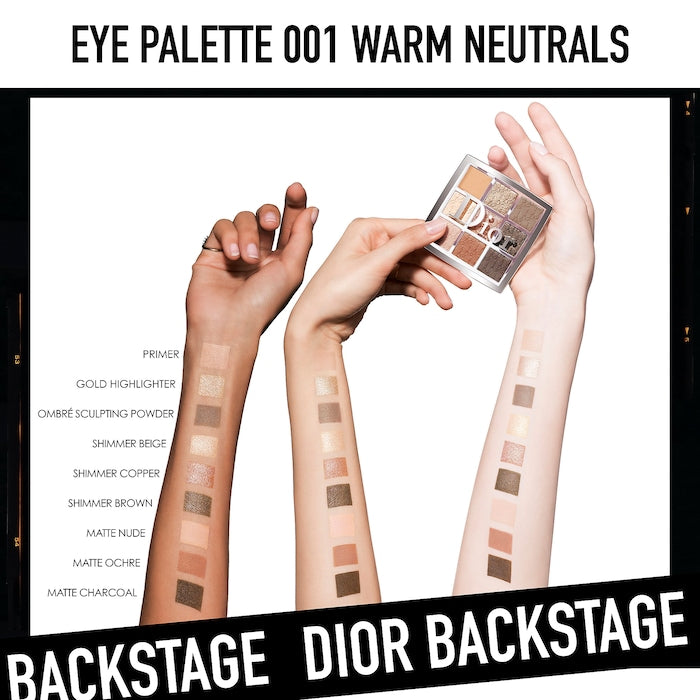 BACKSTAGE Eyeshadow Palette-Warm Neutrals