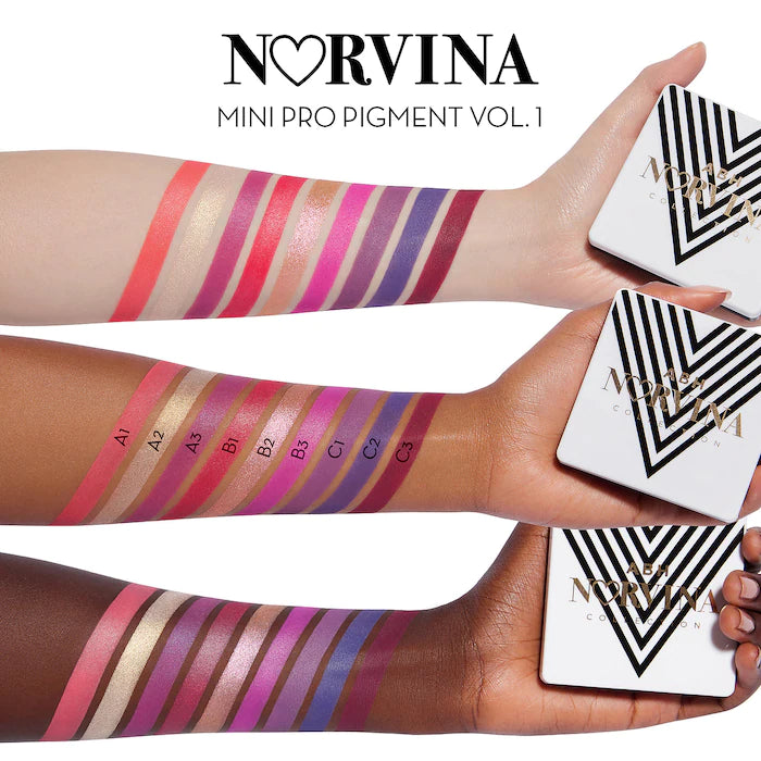 Norvina® Mini Pro Pigment Palette Vol. 2 for Face & Body