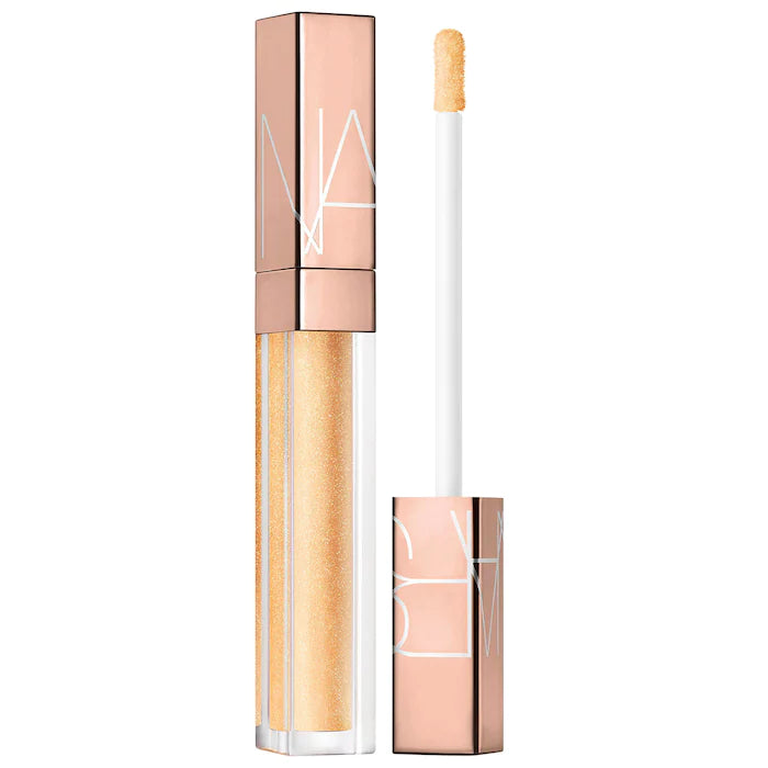 Afterglow Lip Shine Gloss-A-Lister - clear with gold shimmer