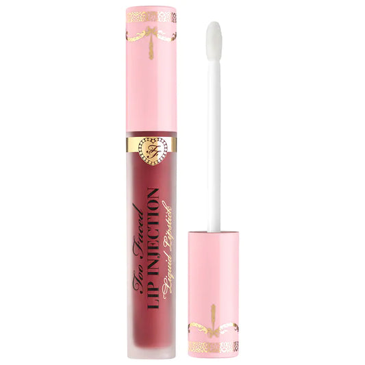Lip Injection Power Plumping Cream Liquid Lipstick-It'S So Big - rich rosey terracotta