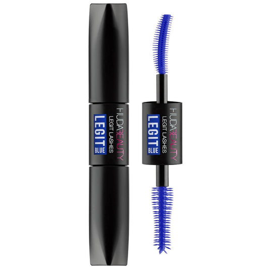 LEGIT LASHES Double-Ended Volumizing and Lengthening Mascara - Mini blue