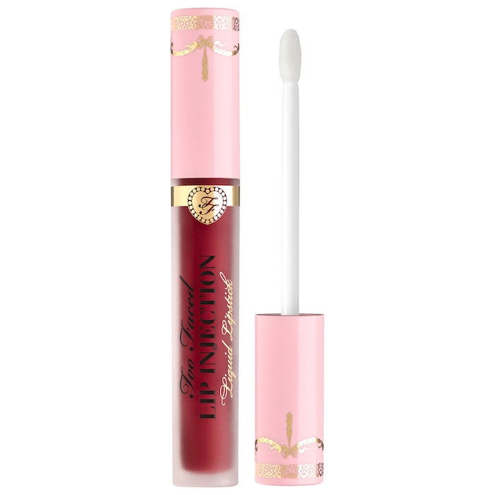 Lip Injection Power Plumping Cream Liquid Lipstick -Boom Boom Pow - deep crimson berry