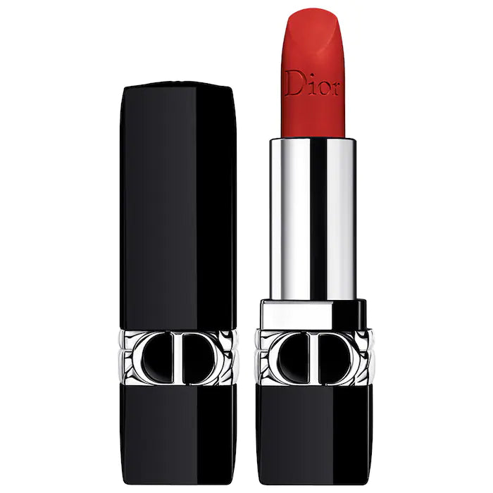 Rouge Dior Refillable Lipstick-999 Matte - red